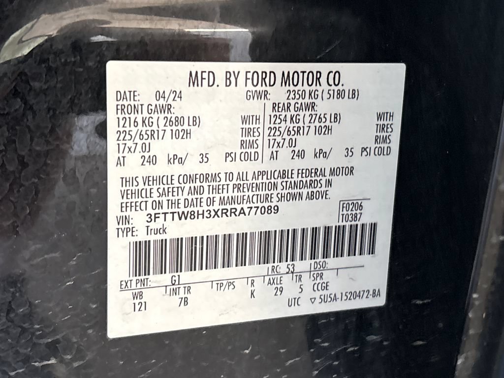 Used 2024 Ford Maverick XLT FWD image 34