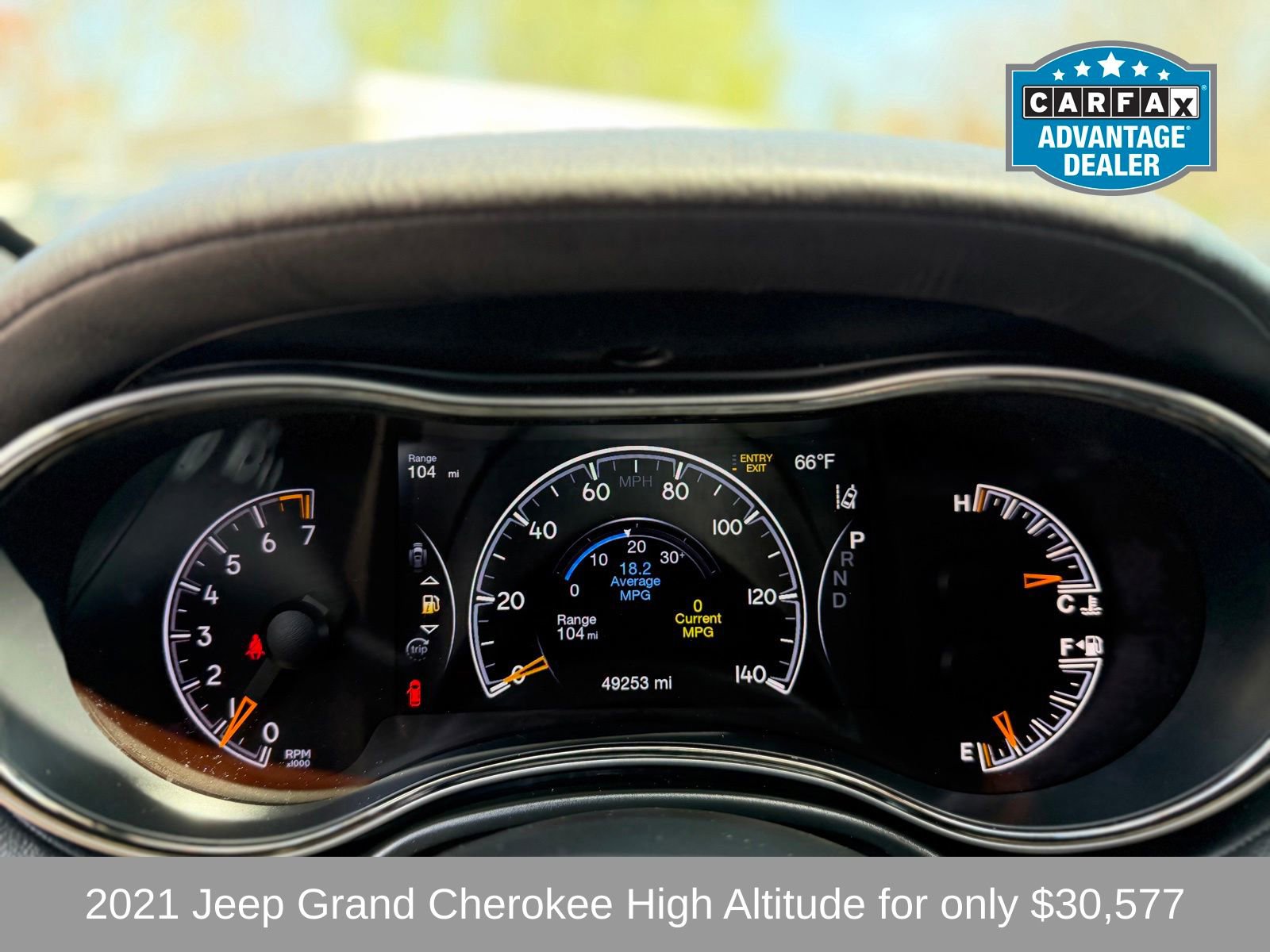 Used 2021 Jeep Grand Cherokee High Altitude AWD/4WD image 14
