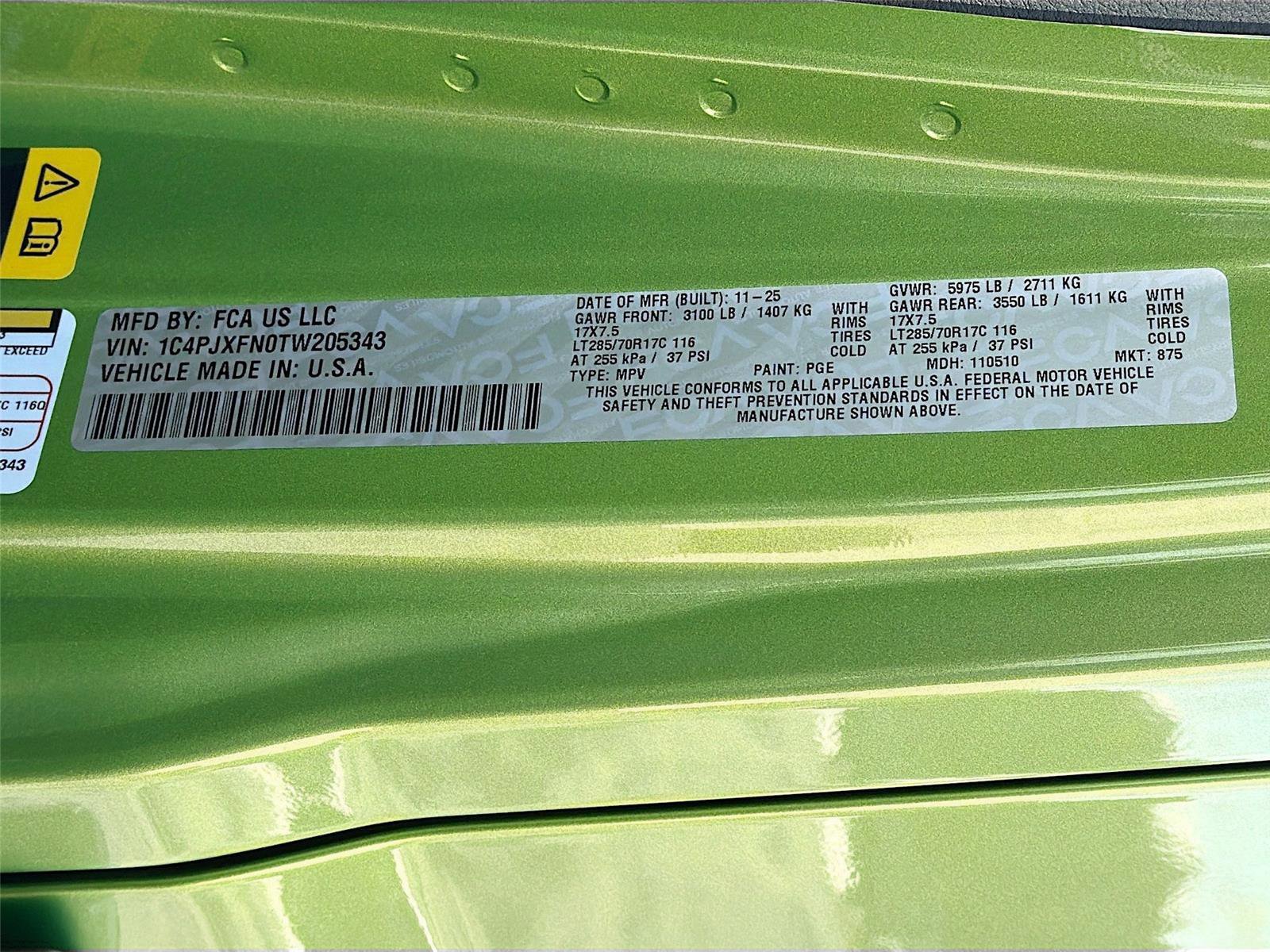 New 2026 Jeep Wrangler Unlimited Rubicon w/ Dual Top Group image 31