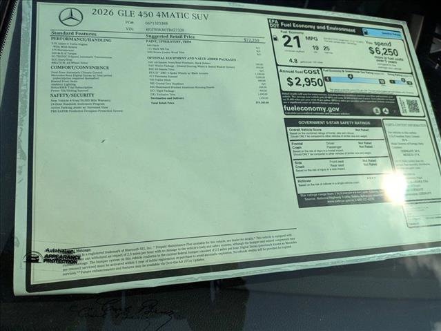 New 2026 Mercedes-Benz GLE 450 4MATIC image 16