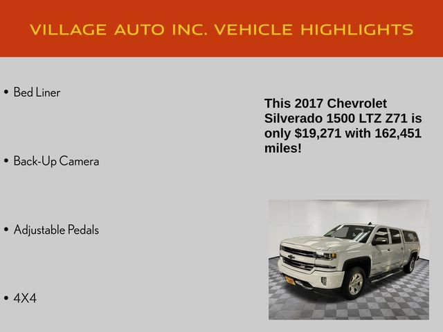 Used 2017 Chevrolet Silverado 1500 LTZ Z71 w/ LTZ Plus Package AWD/4WD image 21