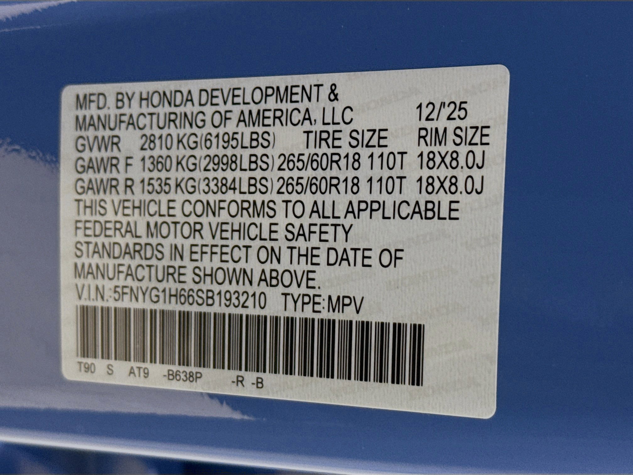 New 2025 Honda Pilot TrailSport image 38