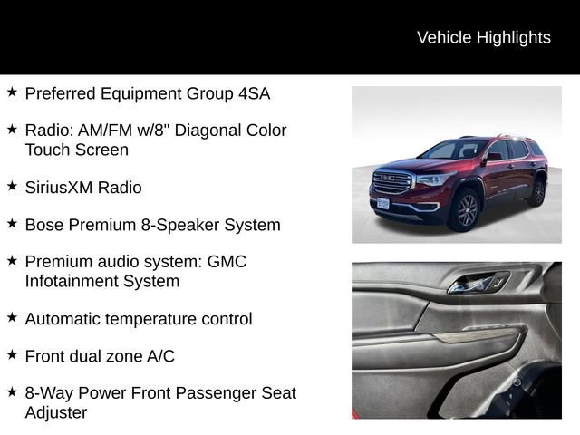 Used 2019 GMC Acadia SLT image 7