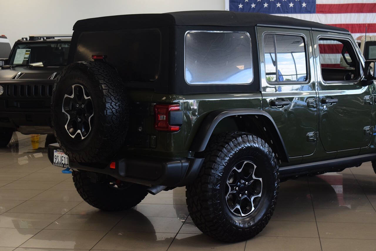 Used 2022 Jeep Wrangler Unlimited Rubicon 4xe w/ Cold Weather Group AWD/4WD image 19