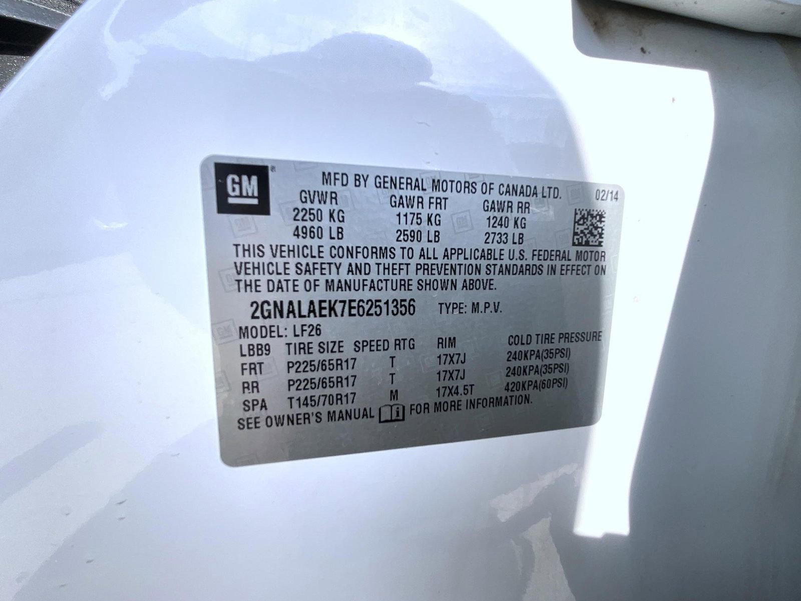 Used 2014 Chevrolet Equinox LS image 27