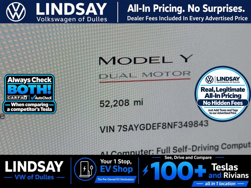 Used 2022 Tesla Model Y Performance AWD/4WD image 28