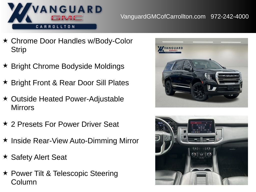 Used 2021 GMC Yukon SLT w/ SLT Premium Package image 12