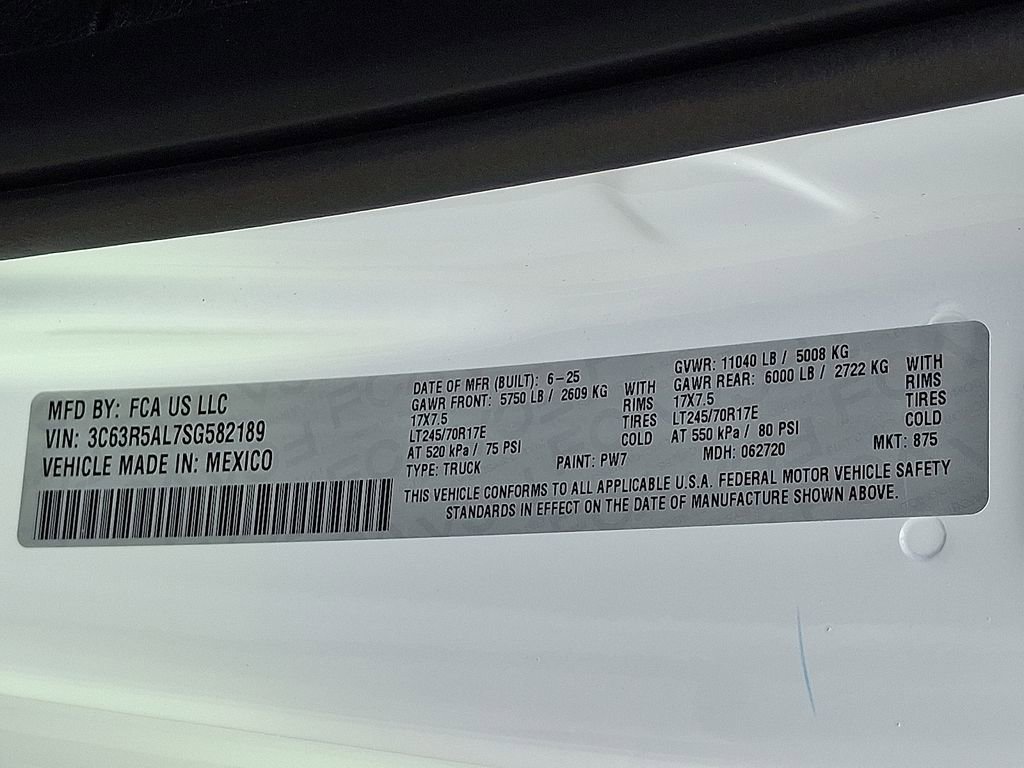 New 2025 RAM 2500 Tradesman image 10