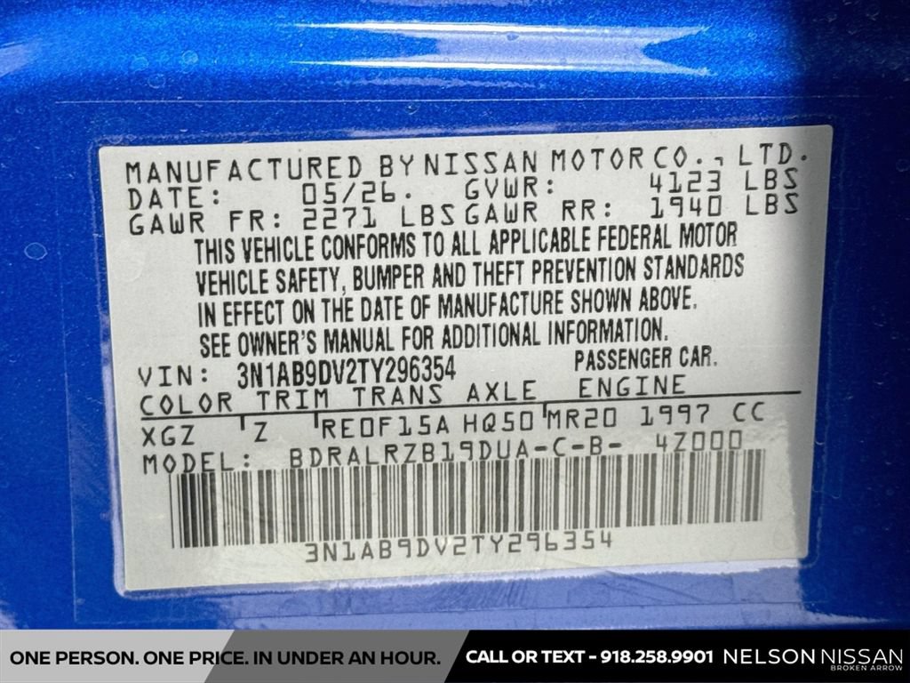 New 2026 Nissan Sentra SR w/ SR Premium Package FWD image 32