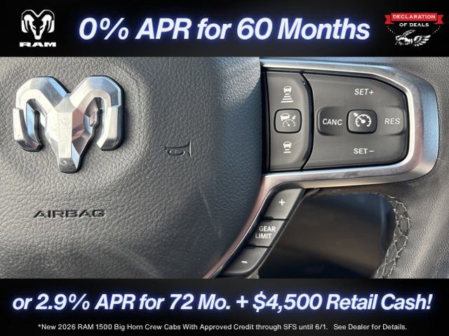 New 2026 RAM 1500 Big Horn AWD/4WD image 15