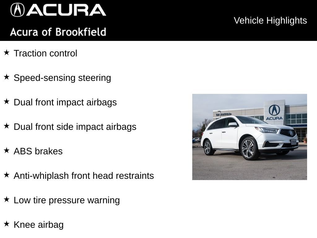 Certified 2020 Acura MDX SH-AWD w/ Technology Package image 8
