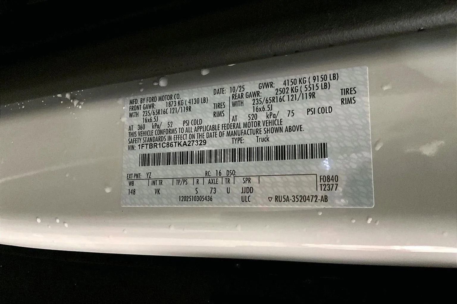 New 2026 Ford Transit 250 148 Medium Roof image 32