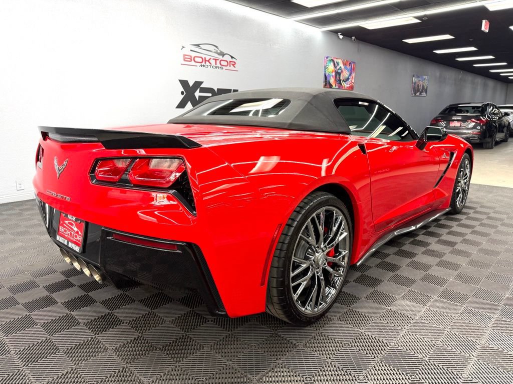 Used 2015 Chevrolet Corvette Stingray Convertible w/ 3LT Preferred Equipment Group RWD image 14