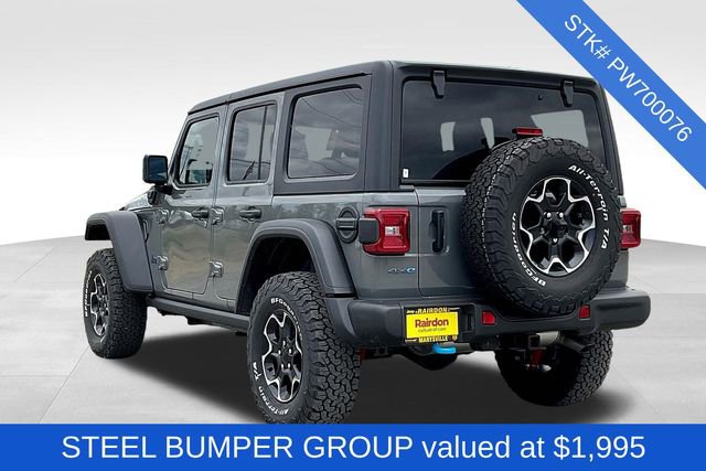 New 2023 Jeep Wrangler Unlimited Rubicon 4xe w/ Steel Bumper Group image 3