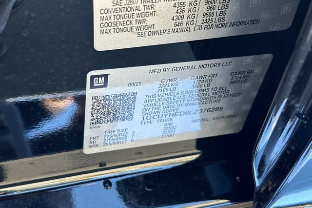 Used 2020 Chevrolet Silverado 1500 High Country w/ Technology Package AWD/4WD image 28