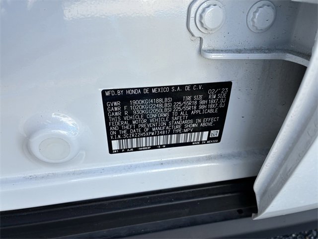 Certified 2023 Honda HR-V Sport image 37