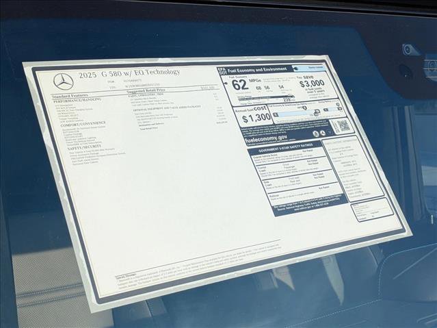 New 2025 Mercedes-Benz G 580 w/ EQ Technology image 18