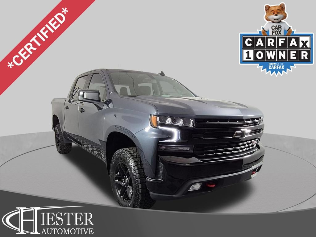 Certified 2021 Chevrolet Silverado 1500 LT Trail Boss w/ Bed Protection Package AWD/4WD 360° Tour