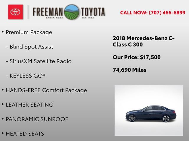 Used 2018 Mercedes-Benz C 300 Sedan image 8