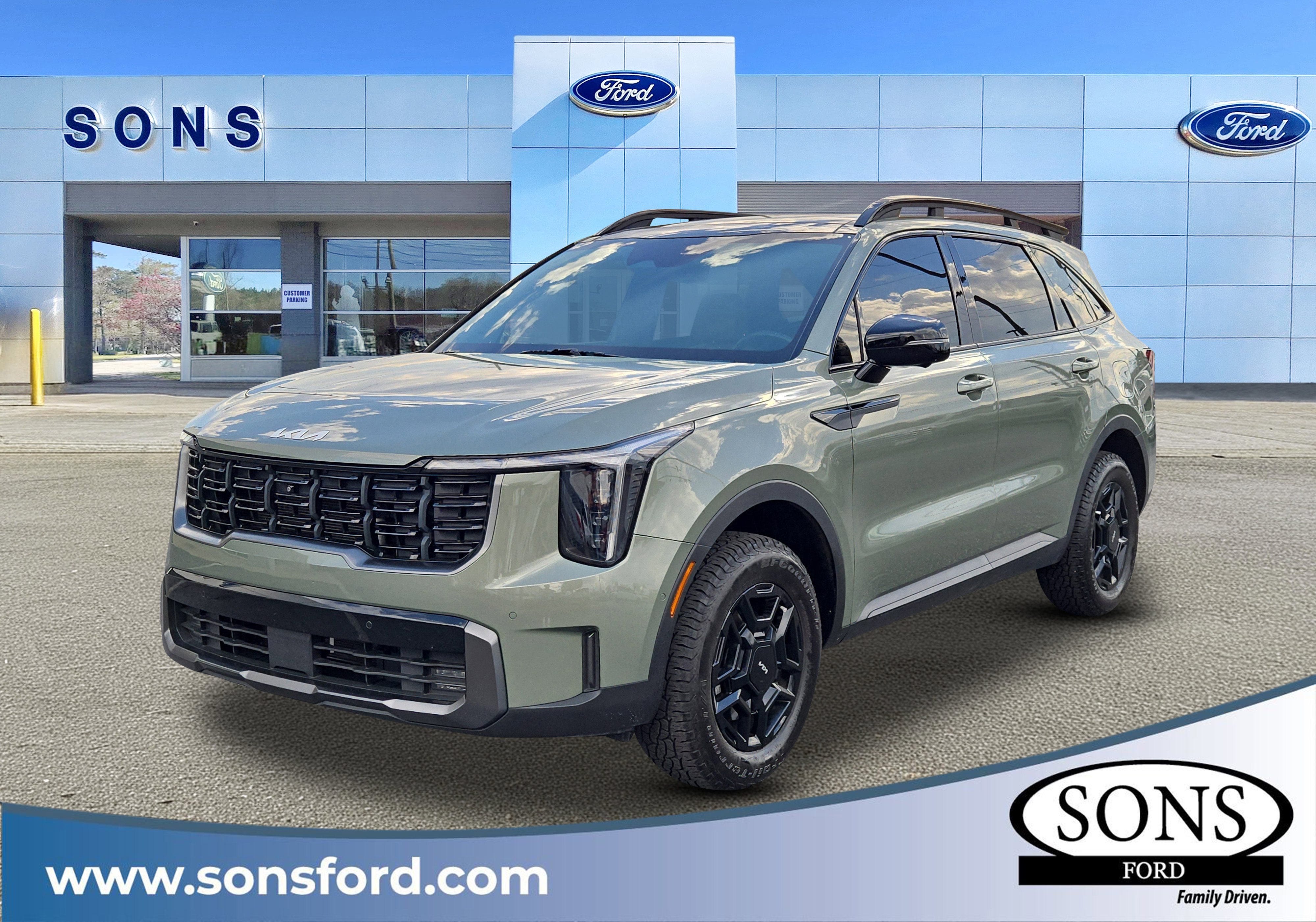 Used 2024 Kia Sorento SX Prestige w/ Olive Brown Leather Package image 1