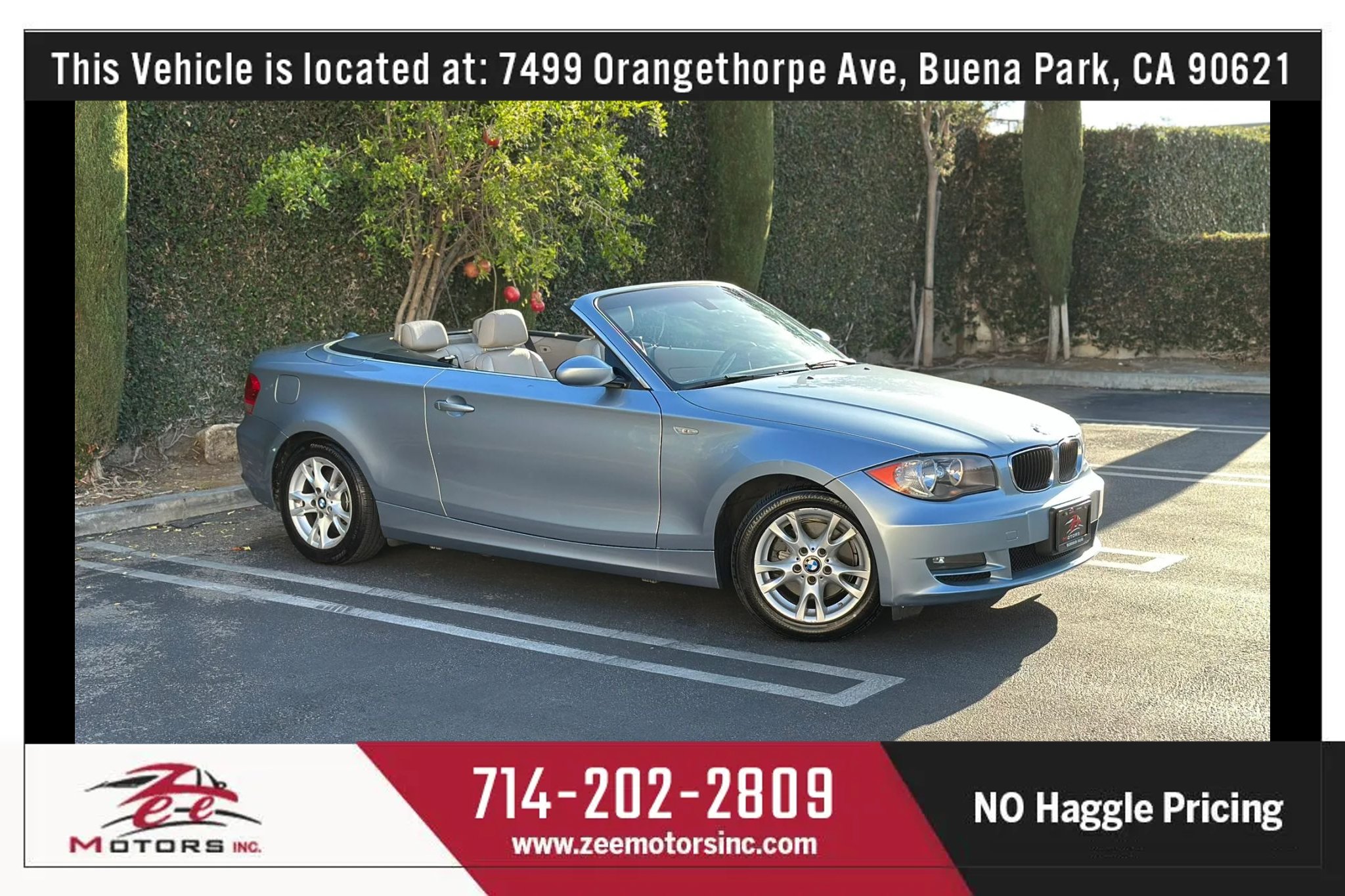 Used 2008 BMW 128i Convertible RWD image 1