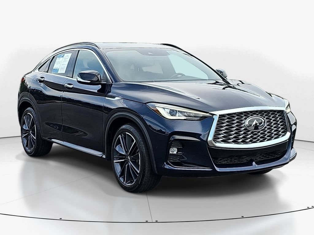 Used 2025 INFINITI QX55 Luxe AWD/4WD video 3