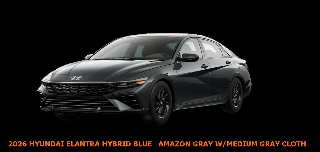 New 2026 Hyundai Elantra Blue