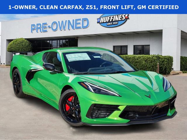 Certified 2026 Chevrolet Corvette Stingray Premium Cpe w/ Z51 Performance Package