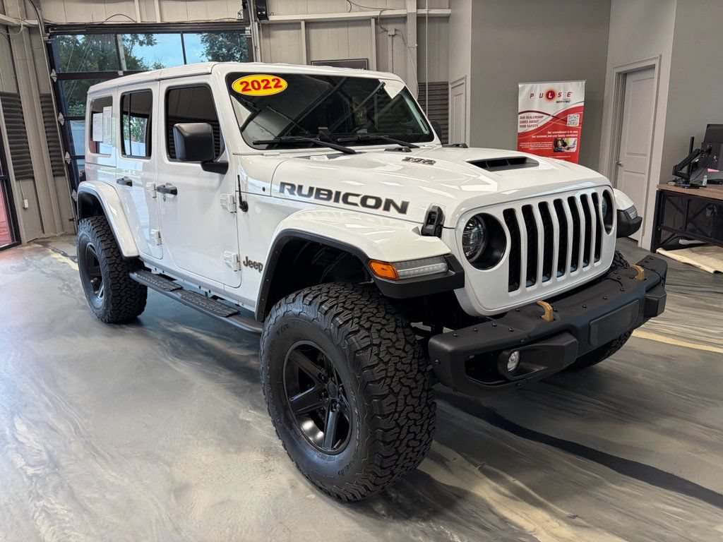 Used 2022 Jeep Wrangler Unlimited Rubicon w/ Trailer Tow Package AWD/4WD image 1
