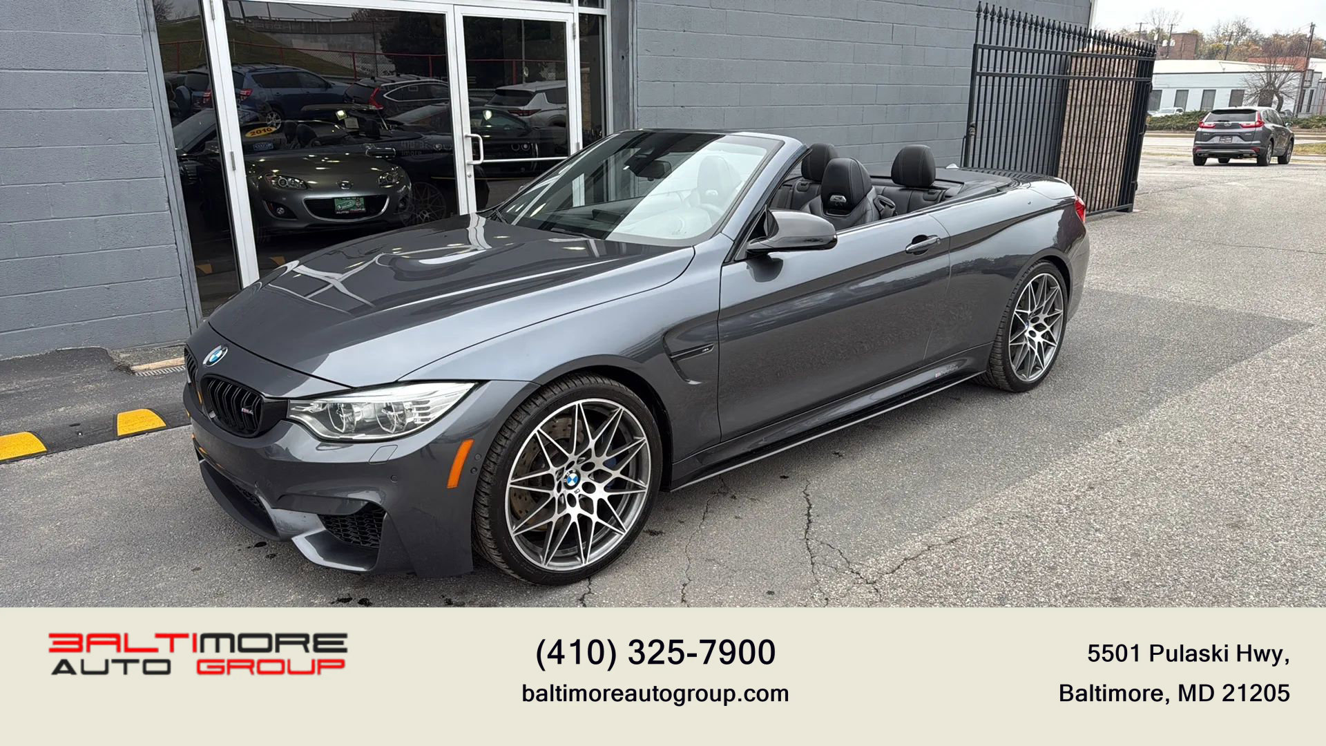 Used 2017 BMW M4 Convertible w/ Competition Package