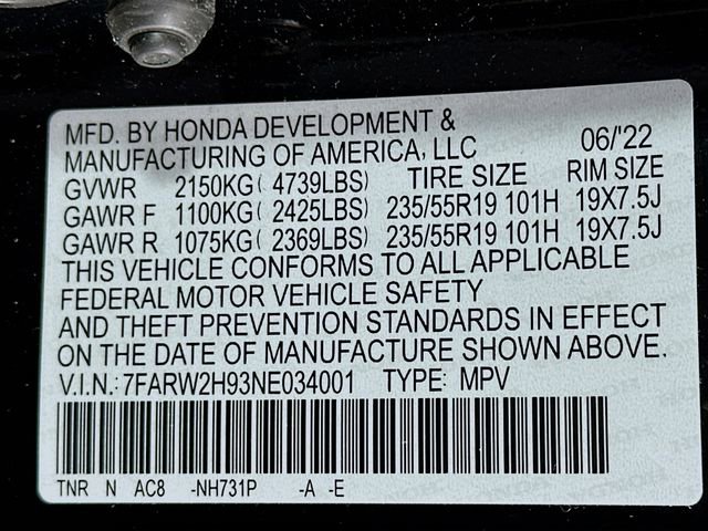Certified 2022 Honda CR-V Touring image 36