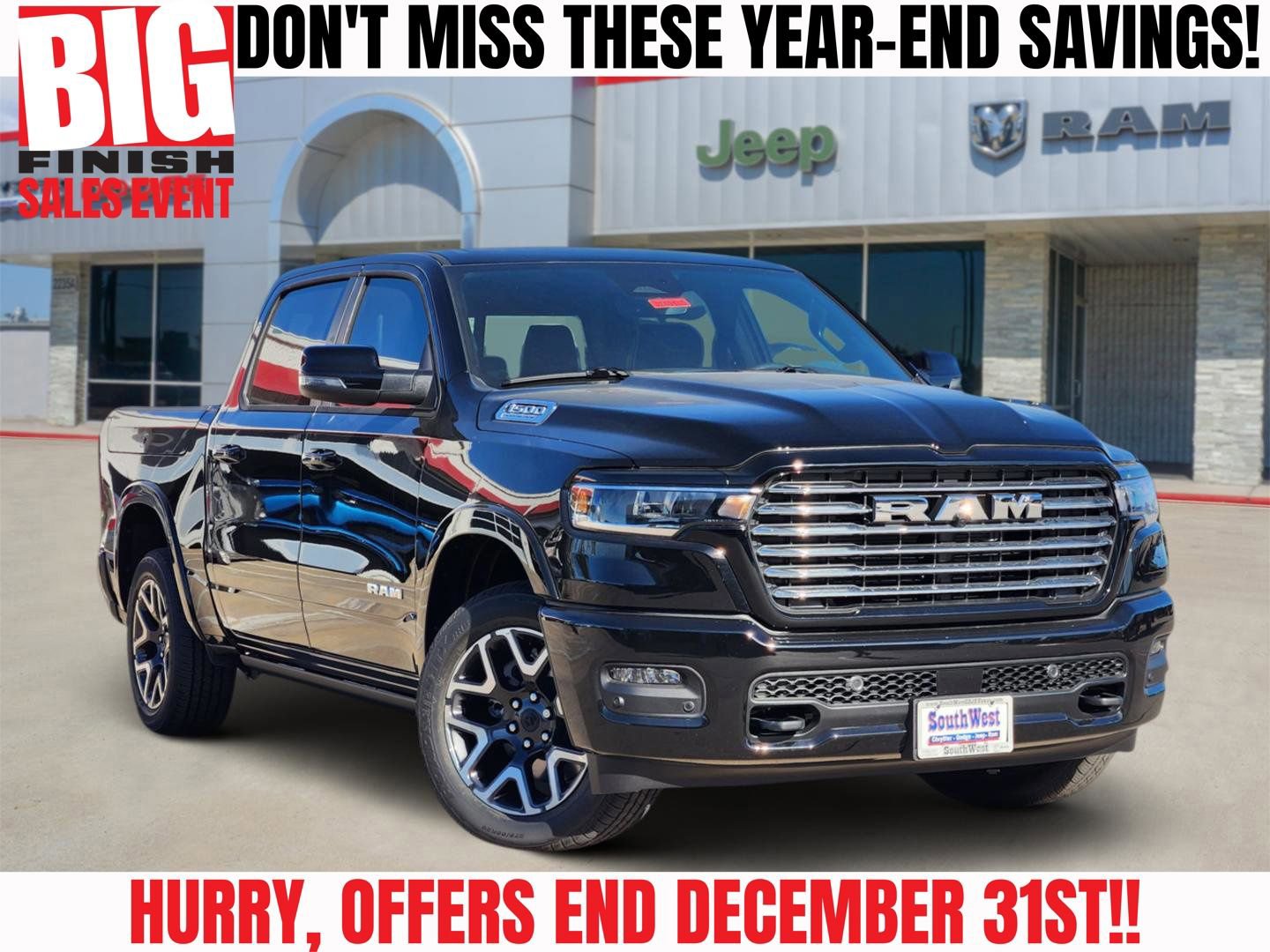 New 2026 RAM 1500 Laramie w/ Laramie Southwest Edition image 1