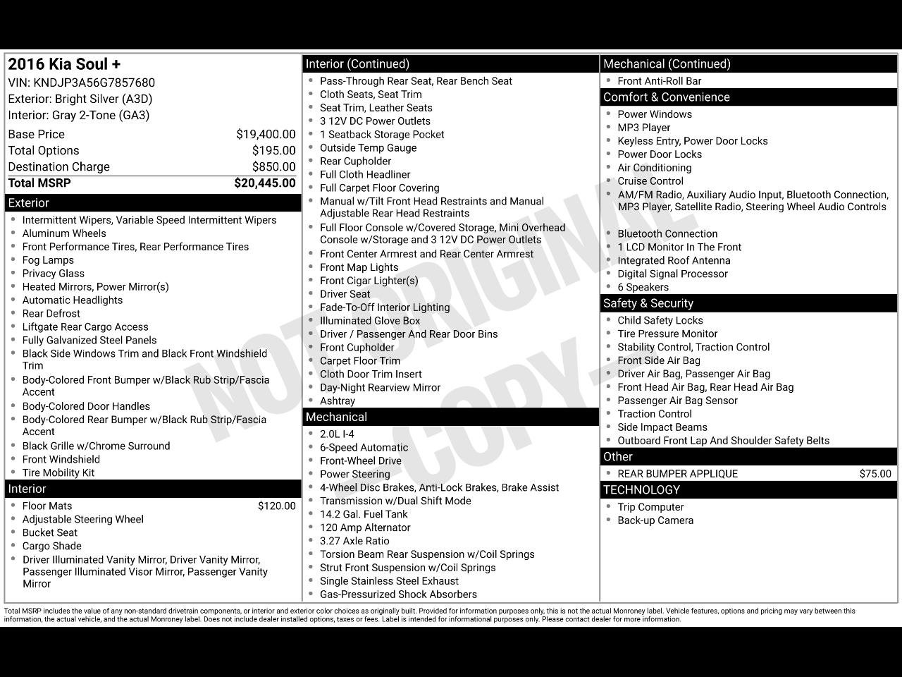 Used 2016 Kia Soul + FWD image 4