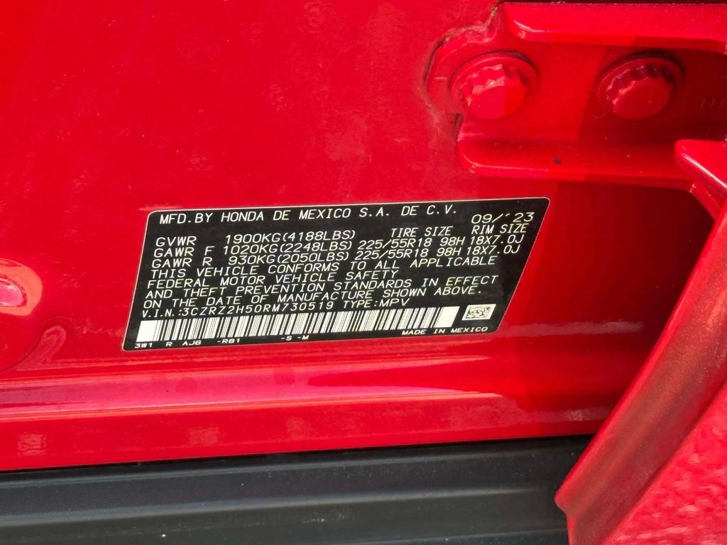 Certified 2024 Honda HR-V Sport image 15