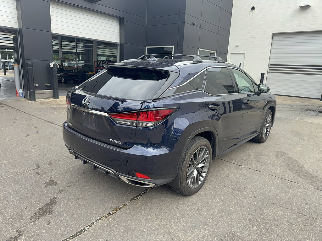 Used 2022 Lexus RX 350 F Sport w/ Cold Area Package (CT) AWD/4WD video 2