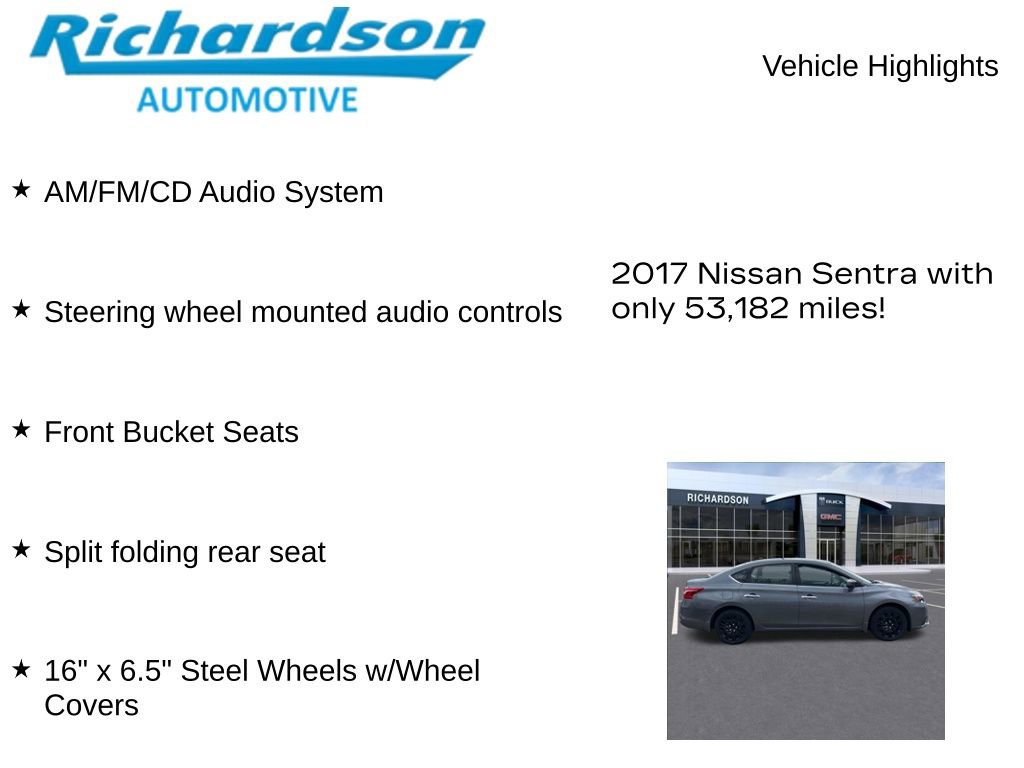 Used 2017 Nissan Sentra S image 11