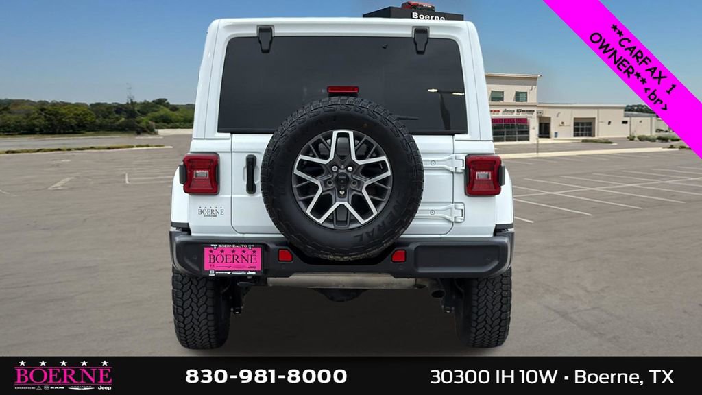 Used 2024 Jeep Wrangler Unlimited Sahara w/ Safety Group AWD/4WD image 4