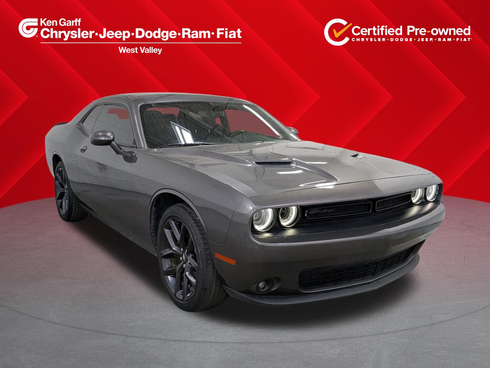 Certified 2023 Dodge Challenger SXT w/ Blacktop Package RWD image 1