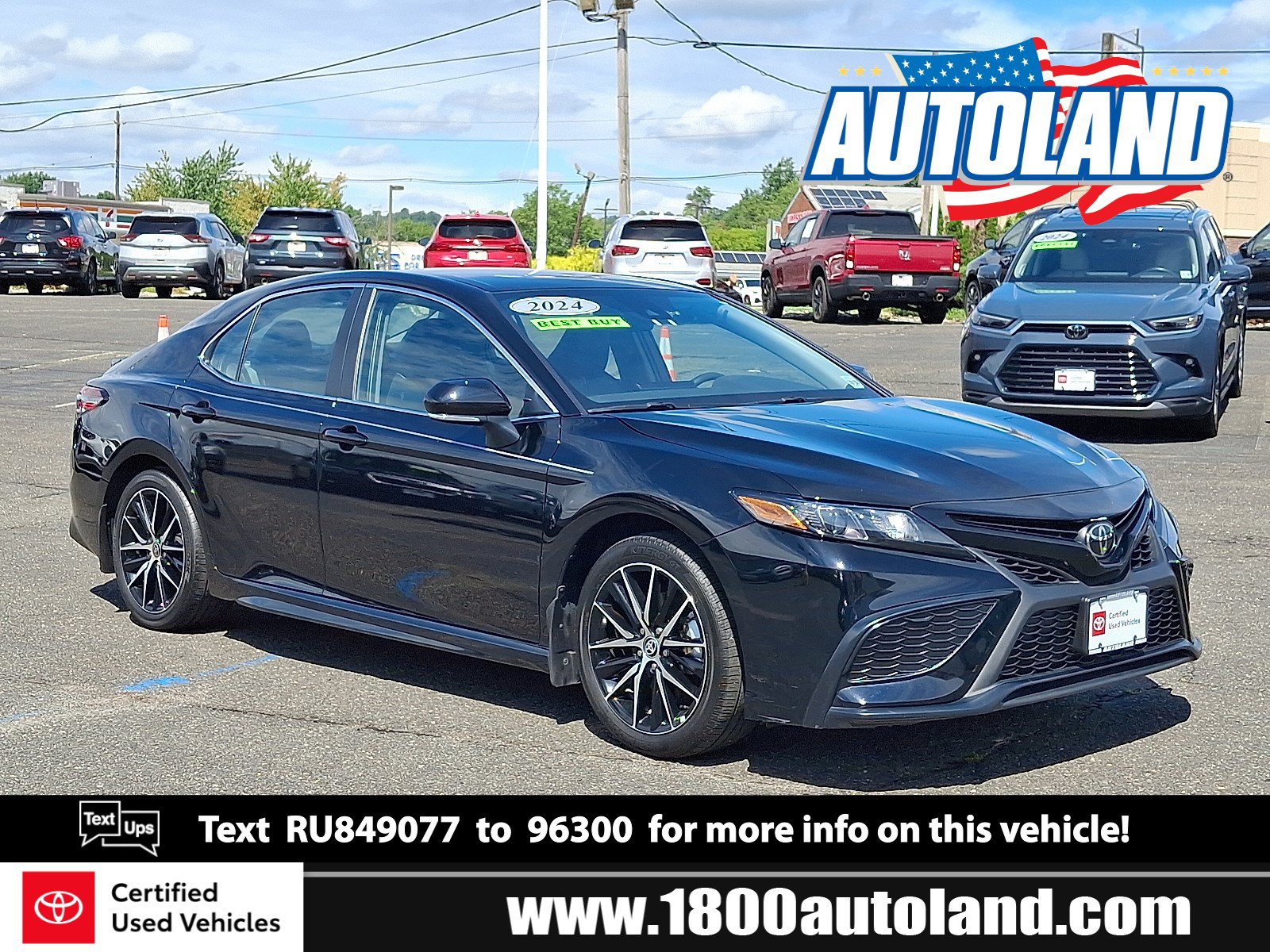 Certified 2024 Toyota Camry SE w/ Cold Weather Package FWD image 1