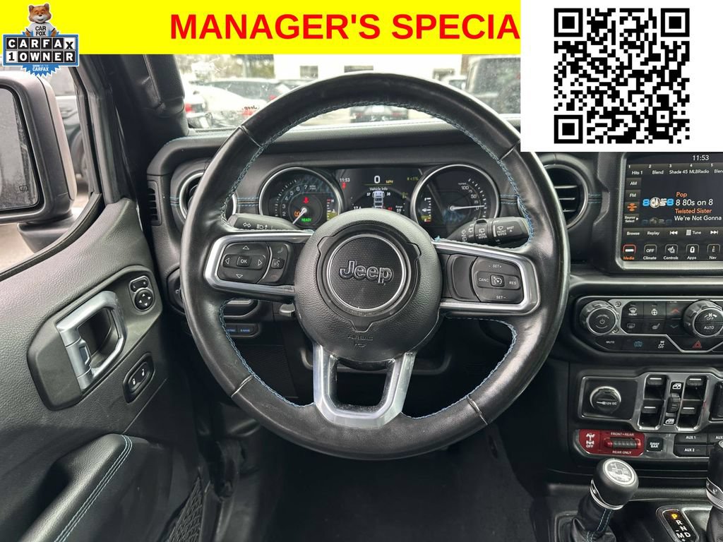 Used 2023 Jeep Wrangler Unlimited Rubicon 4xe w/ Cold Weather Group AWD/4WD image 15