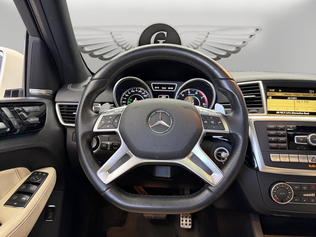 Used 2012 Mercedes-Benz ML 63 AMG 4MATIC w/ Driver Assistance Pkg image 12