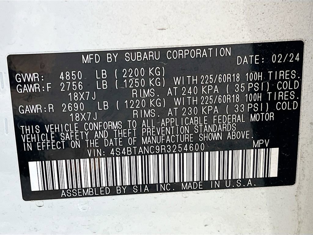 Used 2024 Subaru Outback Limited AWD/4WD image 34