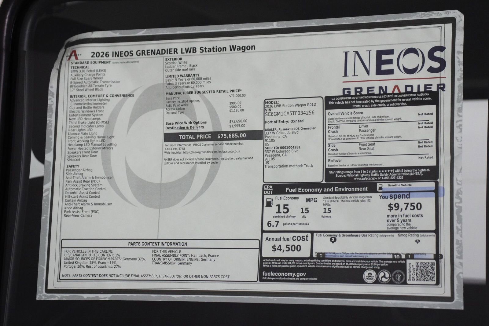 New 2026 INEOS Grenadier AWD/4WD image 22