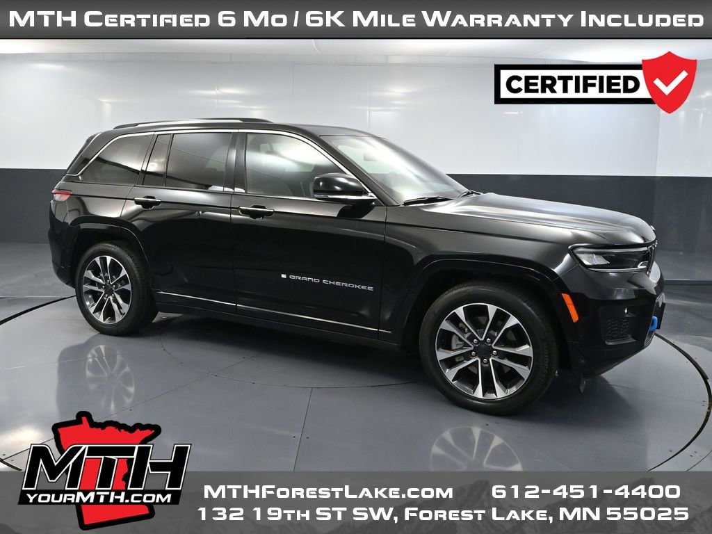 Used 2022 Jeep Grand Cherokee Overland w/ Luxury Tech Group IV