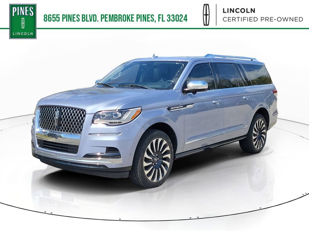 Certified 2024 Lincoln Navigator L Black Label image 1
