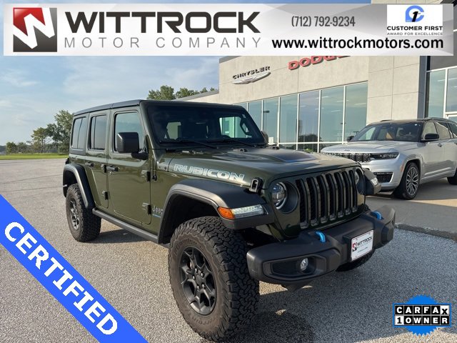 Used 2023 Jeep Wrangler Unlimited Rubicon 4xe w/ Safety Group