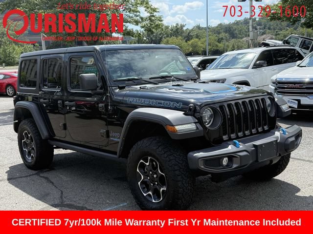 Certified 2022 Jeep Wrangler Unlimited Rubicon 4xe