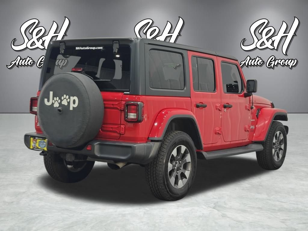 Used 2021 Jeep Wrangler Unlimited Sahara w/ Uconnect 4C Nav & Sound Group image 20