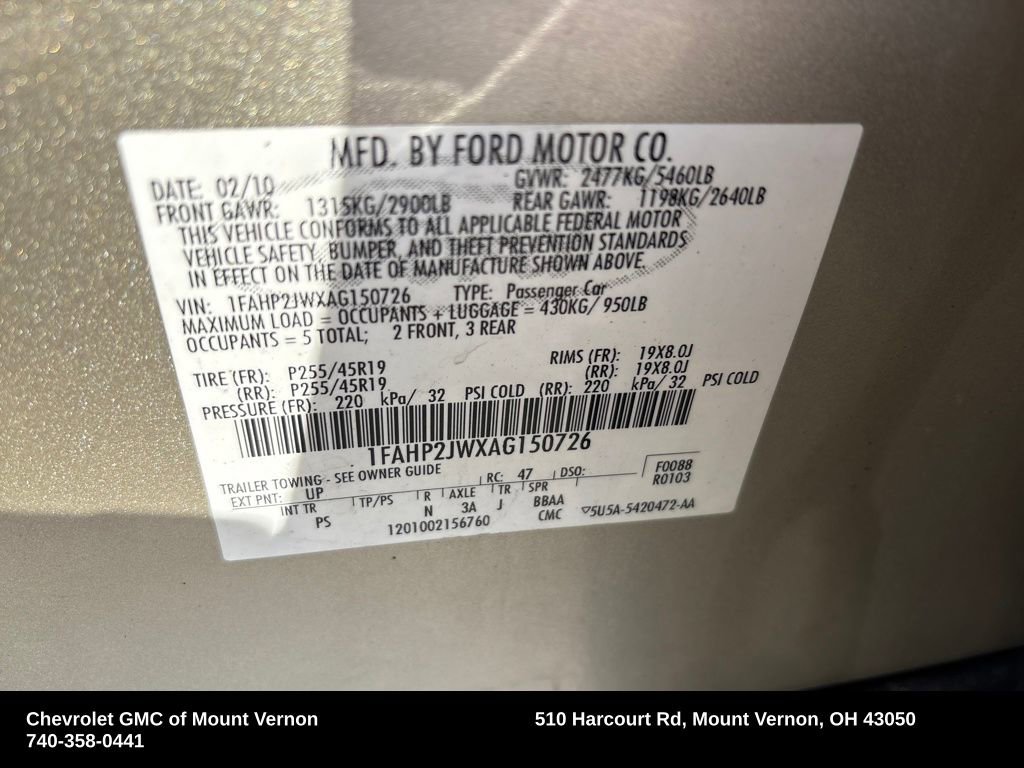 Used 2010 Ford Taurus Limited image 31
