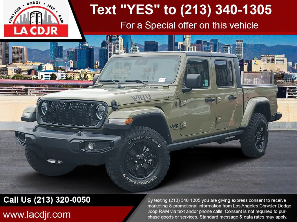 Used 2025 Jeep Gladiator Sport AWD/4WD image 1